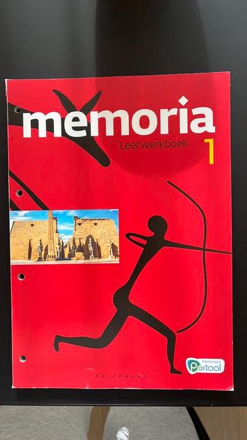 Schoolboek Geschiedenis: Memoria 1 Leerwerkboek beschikbaar voor biedingen