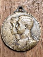 Albert et Elisabeth, Timbres & Monnaies, Bronze