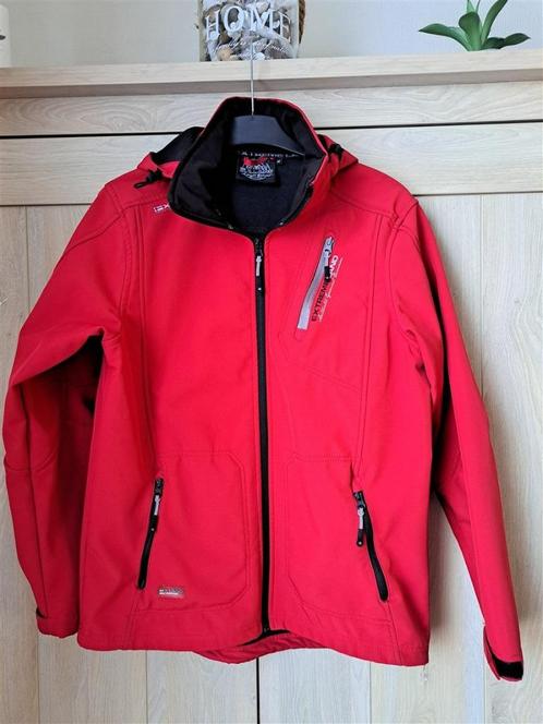 Windjack voor heren rood maat M, Kleding | Heren, Jassen | Zomer, Zo goed als nieuw, Maat 48/50 (M), Rood, Ophalen of Verzenden