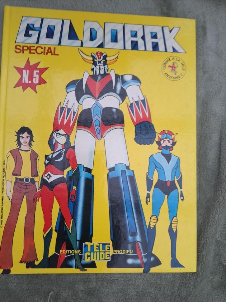 GOLDORAK VINTAGE SPECIAL NR. 5 TELEGIDS TOEI 1978 A2, Boeken, Stripverhalen, Gelezen, Eén stripboek, Ophalen of Verzenden