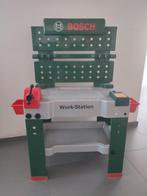 Bosh werktafel, materiaal, kettingzaag en bouwstenen, Ophalen, Gebruikt, Bouwen