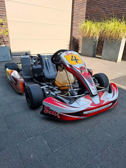 Sodikart SR5 Rotax Max 125, Sport en Fitness, Karting, Gebruikt, Kart, Ophalen