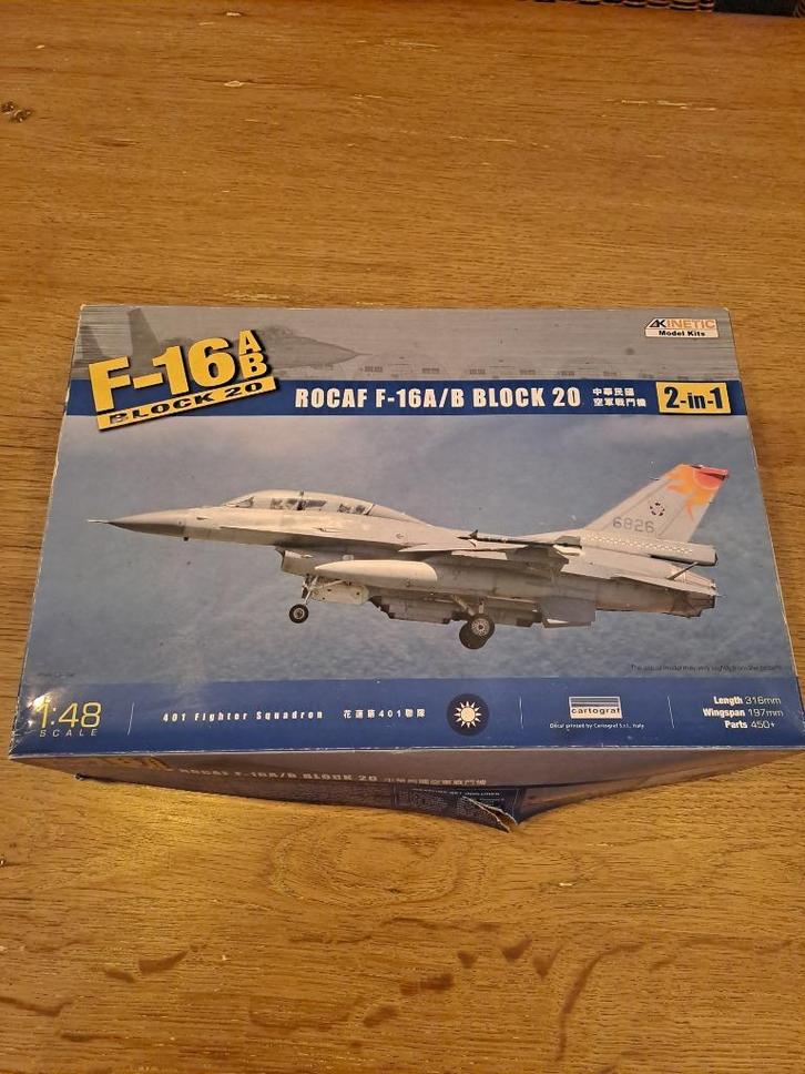 F16 modèle réduit 1/48, Verzamelen, Luchtvaart en Vliegtuigspotten, Nieuw, Schaalmodel, Ophalen of Verzenden