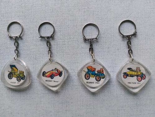 4 oude Le Bonpré Claudel sleutelhangers, Verzamelen, Sleutelhangers, Zo goed als nieuw, Ophalen of Verzenden