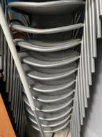 IJzeren terrasstoelen 18stuks, Enlèvement, Utilisé, Inox, Empilable