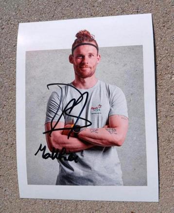 Gesigneerde foto van Matthieu Bonne.  beschikbaar voor biedingen