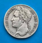 5 Francs  1848 Leopold I   Gelauwerd, Postzegels en Munten, Zilver, Ophalen of Verzenden, Losse munt, Zilver