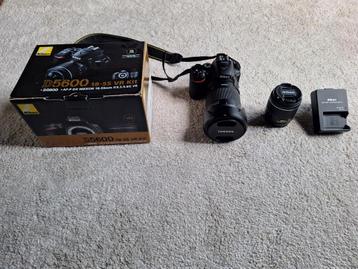 Nikon D5600 avec sacoche pour appareil photo, Enlèvement ou Envoi, Reflex miroir, Nikon