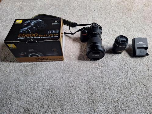 Nikon D5600 met camera tas, Audio, Tv en Foto, Fotocamera's Digitaal, Spiegelreflex, Nikon, Ophalen of Verzenden