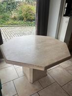 Tafel travertin, Huis en Inrichting, Tafels | Eettafels, Ophalen, Overige materialen, Gebruikt, 150 tot 200 cm