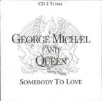 GEORGE MICHAEL AND QUEEN - SOMEBODY TO LOVE - CD 2 TITRES, CD & DVD, CD Singles, Comme neuf, Pop, 1 single, Envoi