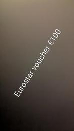 Voucher Eurostar €100, Tickets en Kaartjes, Trein, Overige typen