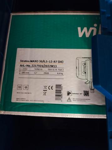 Nieuwe Wilo Stratos maxo zondag prijs beschikbaar voor biedingen