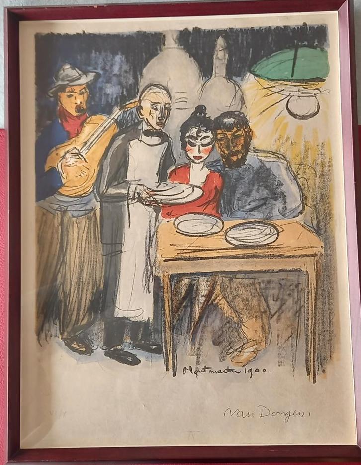 Van Dongen- zeer beperkte oplage, Antiek en Kunst, Kunst | Litho's en Zeefdrukken, Ophalen of Verzenden