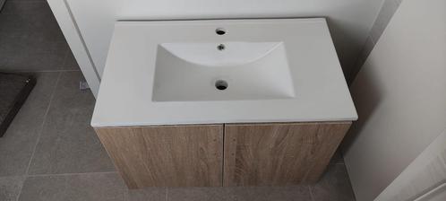 wastafelmeubel met wastafel en kraan, Doe-het-zelf en Bouw, Sanitair, Nieuw, Wastafel, Chroom, Ophalen