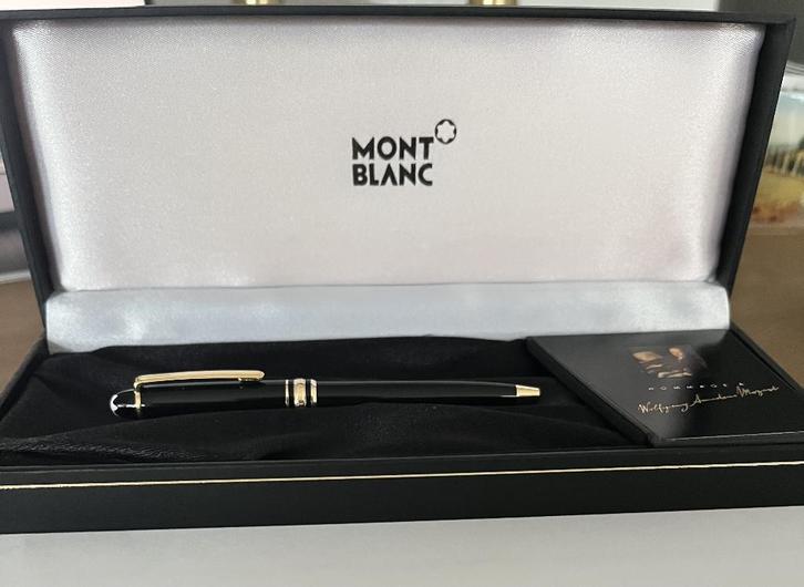 Montblanc Hommage aan Wolfgang Amadeus Mozart, Verzamelen, Pennenverzamelingen, Nieuw, Balpen, Mont Blanc, Met doosje, Verzenden