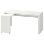 Bureau Ikea : MALM, Enlèvement, Avec roues, Utilisé, Bureau