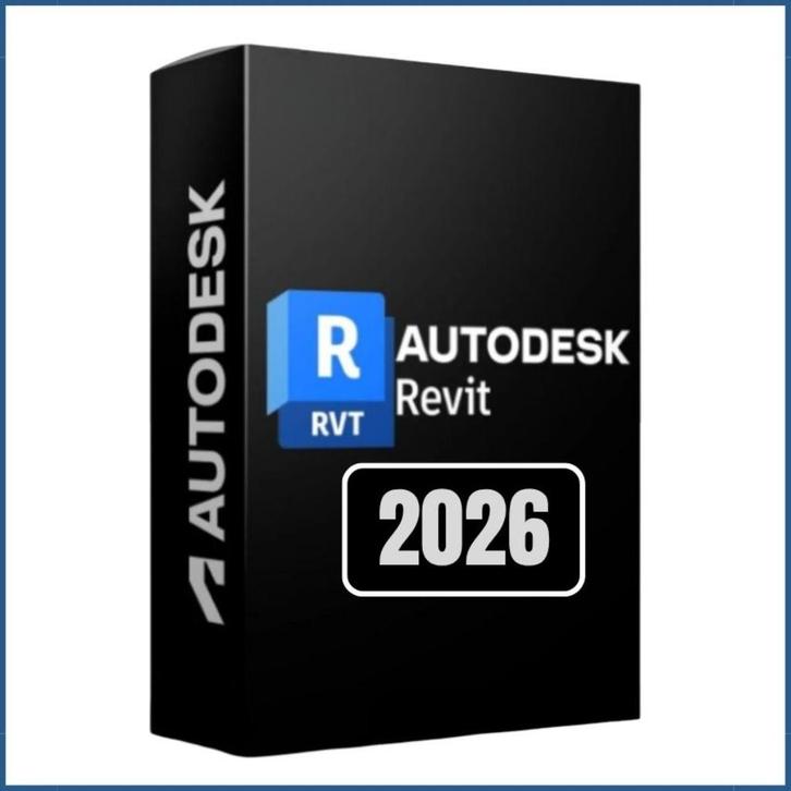 Autodesk Revit 2026, Computers en Software, Ontwerp- en Bewerkingssoftware, Nieuw, Windows, Ophalen