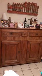 19de eeuws Frans eiken dressoir, Antiek en Kunst, Antiek | Meubels | Kasten, Ophalen
