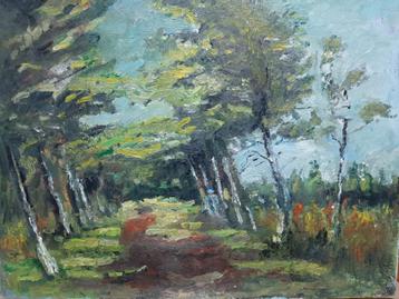 Schilderij M.VAN DEN BEMPT  50x40   "Ertbrugge" beschikbaar voor biedingen