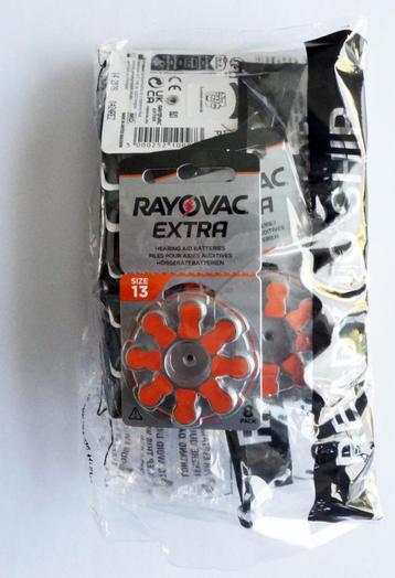 LOT de 150 PILES AUDITIVES  n° 13 NEUVES RAYOVAC beschikbaar voor biedingen