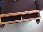 1 meter bier; hout( zonder bier ), Ophalen, Zo goed als nieuw