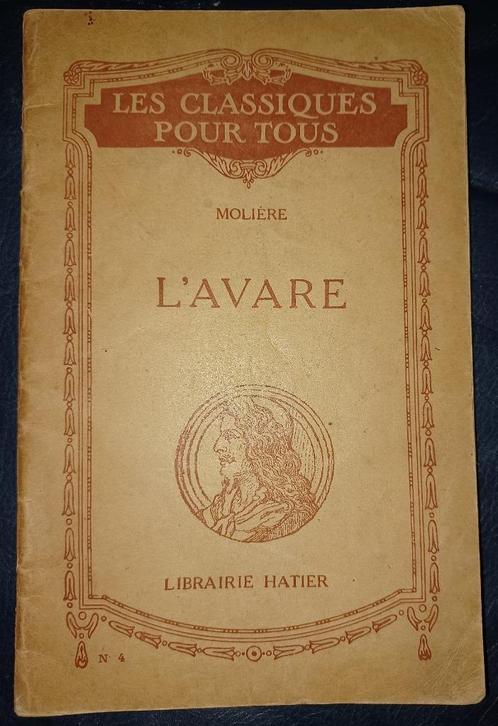 Molière - Le misanthrope - Classiques Larousse (1936), Livres, Art & Culture | Danse & Théâtre, Utilisé, Théâtre, Enlèvement ou Envoi