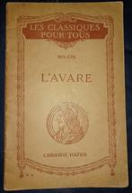 Molière - Le misanthrope - Classiques Larousse (1936), Livres, Art & Culture | Danse & Théâtre, Théâtre, Utilisé, Enlèvement ou Envoi