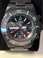 T.O.T Time on Target SFG Belgium, Handtassen en Accessoires, Horloges | Heren, Overige merken, Staal, Staal, Polshorloge