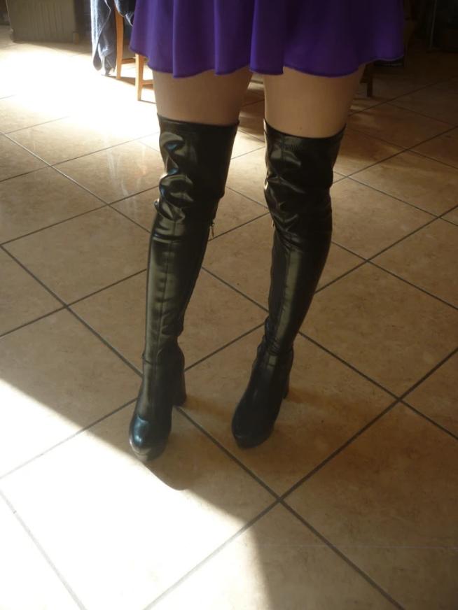 Cuissardes Matt 👄, Vêtements | Femmes, Chaussures, Neuf, Bottes hautes, Noir, Envoi