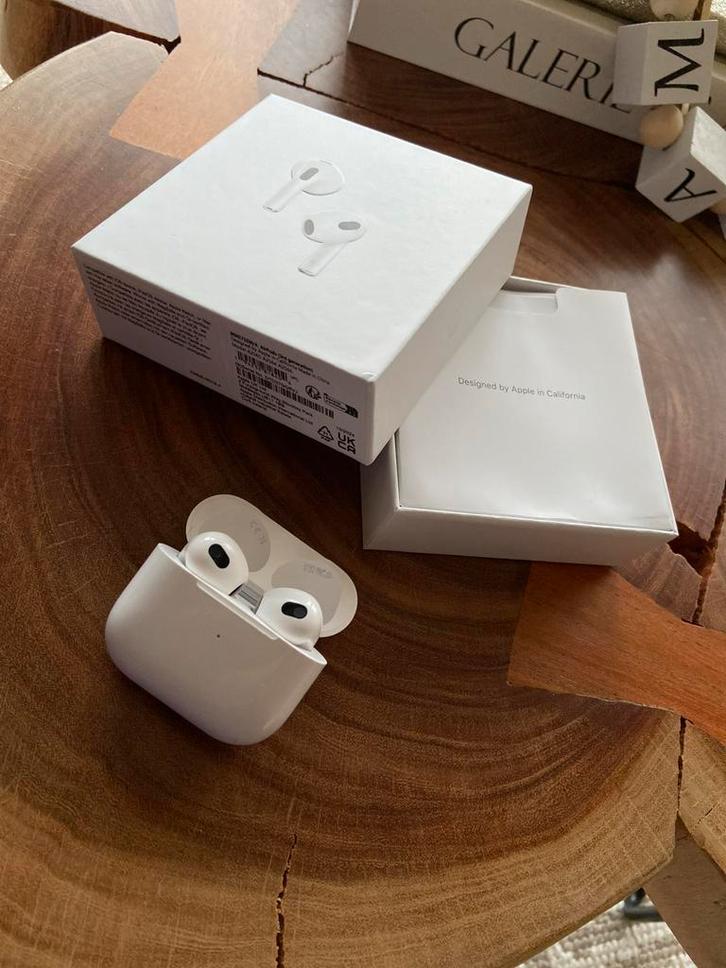Apple Airpods (3e generatie) origineel, Telecommunicatie, Mobiele telefoons | Oordopjes, Nieuw, In oorschelp (earbud), Bluetooth