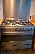 SMEG gasfornuis 90cm met wokbrander, Ophalen of Verzenden, Gebruikt