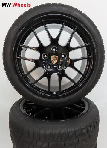 Originele Porsche 20 inch Panamera velgen met winterbanden beschikbaar voor biedingen