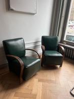 2 zetels vintage, Huis en Inrichting, Minder dan 150 cm, Minder dan 75 cm, Rechte bank, Gebruikt