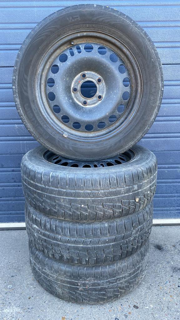 Opel Astra J Zafira Tourer Velgen 205-60-16 5x115 - Set 20.6, Auto-onderdelen, Banden en Velgen, Banden en Velgen, Winterbanden