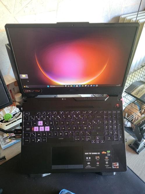 Asus TUF Gaming A15, Computers en Software, Windows Laptops, Zo goed als nieuw, 15 inch, SSD, 4 Ghz of meer, 16 GB, Azerty, Met videokaart