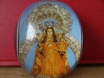 Devotiestuk Heilige Maria Nuestra Señora de la Paz 7cm beschikbaar voor biedingen