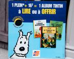 MILOU met TOTAL Reclamebord 1999 (POS KUIFJE), Ophalen of Verzenden, Gelezen, Hergé