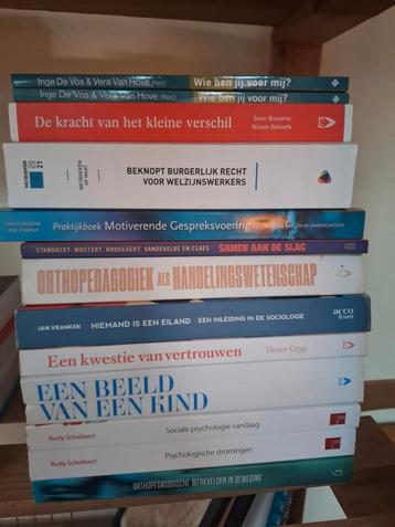 Studieboeken orthopedagogie beschikbaar voor biedingen