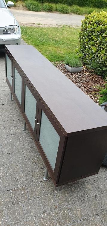 Donkerbruin Ikea Bonde dressoir  beschikbaar voor biedingen