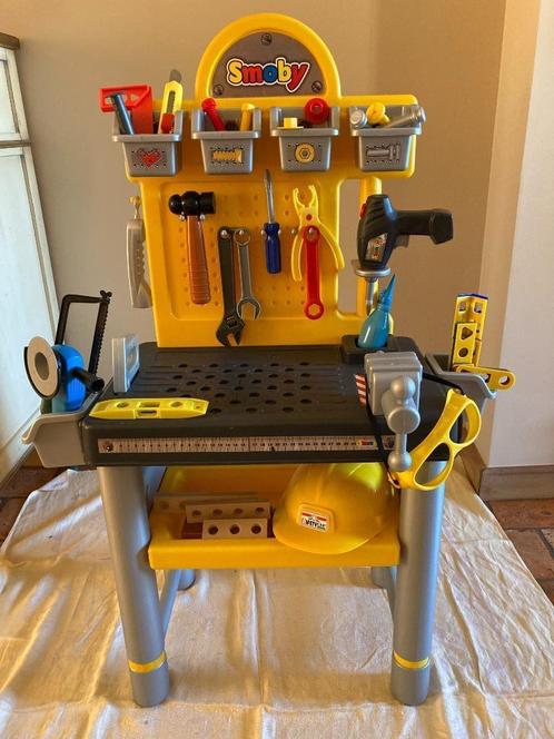 Etabli et accessoires., Kinderen en Baby's, Speelgoed | Overig, Gebruikt, Ophalen