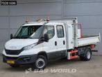 Iveco Daily 70C18 3.0L Kipper Dubbel Cabine Dubbellucht 3,5t, Auto's, Bestelwagens en Lichte vracht, Stof, Gebruikt, Euro 6, 4 cilinders