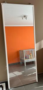 Kastdeur met spiegel, Huis en Inrichting, Ophalen, 200 cm of meer, Zo goed als nieuw, 75 tot 100 cm