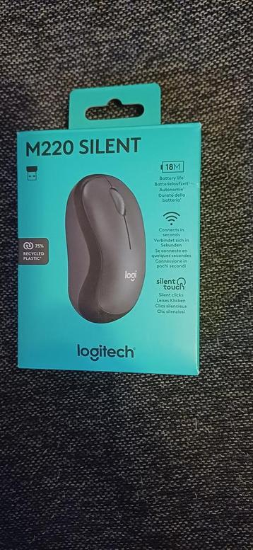 Logitech M220 Silent Wireless Mouse  beschikbaar voor biedingen