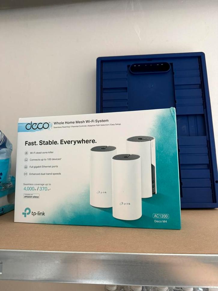 Deco M4, Computers en Software, WiFi-versterkers, Zo goed als nieuw, Ophalen of Verzenden