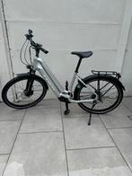 Trek Allant+7 Lowstep L Matte Quicksilver 500WH, Fietsen en Brommers, Elektrische fietsen, Ophalen, Zo goed als nieuw, 50 km per accu of meer