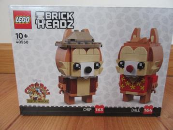 Lego Disney Bricks - 40550 Chip & Dale, Kinderen en Baby's, Speelgoed | Duplo en Lego, Ophalen of Verzenden, Nieuw, Complete set