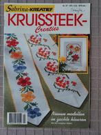 Sabrina - Kreatief - KRUISSTEEK - creaties - nr.97, Ophalen of Verzenden, Gelezen, Borduren en Naaien