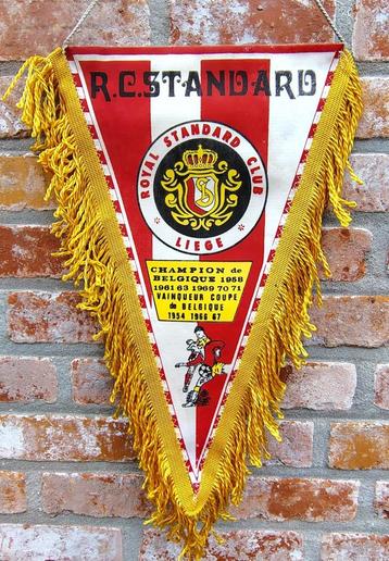 Standard de Liège Luik 1971 sublieme vintage fanion football beschikbaar voor biedingen