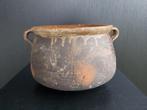 Prachtige zware oude donkere terra cotta pot (Spanje, Breda), Antiek en Kunst, Ophalen of Verzenden